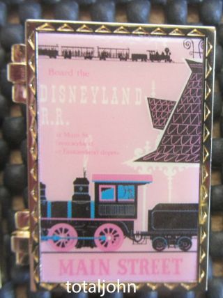 Disney Dlr - Attraction Posters - Disneyland Railroad Pin