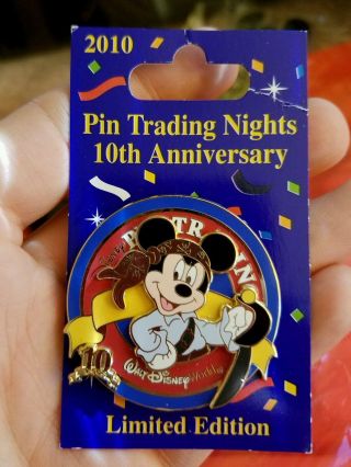 Wdw - Disney Trading Night - Mickey Mouse At Pirates Of The Caribbean Le 500 Pin