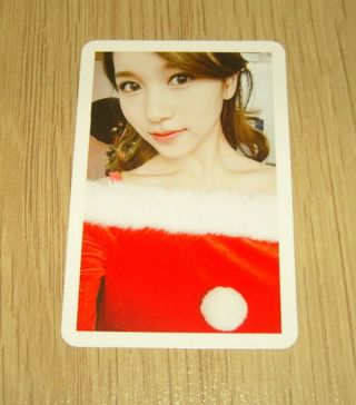 Twice 3rd Mini Album Coaster Lane1 Christmas Base Mina Photo Card Official