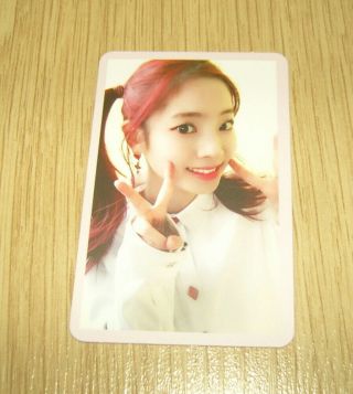 Twice 3rd Mini Album Coaster Lane2 Knock Knock Pink Dahyun Photo Card Official