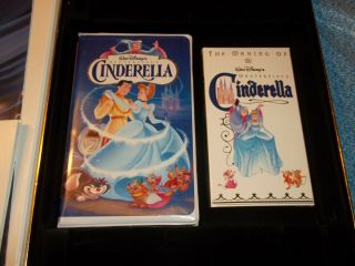 Walt Disney ' s Masterpiece CINDERELLA Exclusive Deluxe Video VHS Edition 7