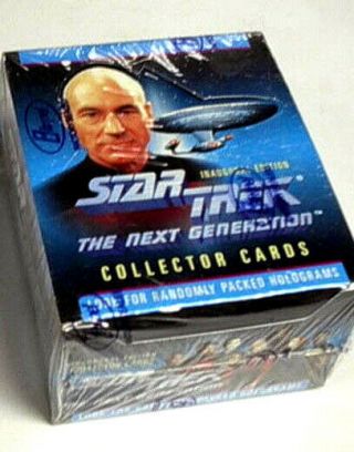 Star Trek:next Generation Inaugural Trading Card Box - Impel (m - 7236 - Ap)