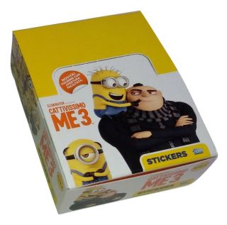 Despicable Me 3 Topps Box 24 Packs Stickers