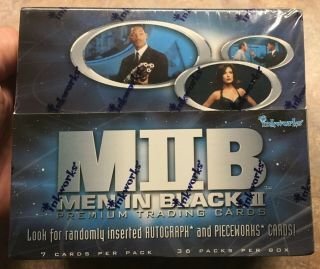 Men In Black 2 Movie Trading Cards Factory - Box From Inkworks
