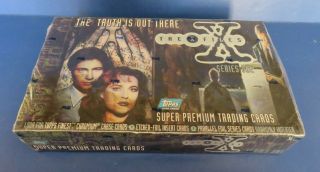 1996 Topps X - Files Series 1 Trading Card Box Of 36 Packs