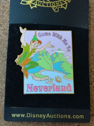 Pin 31903 Disney (p.  I.  N.  S. ) - Peter Pan Never Land Poster