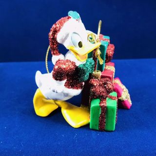 Disney Donald Duck Glittery Gifts Christmas Ornament