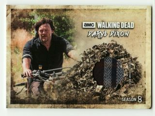 Daryl Dixon 2018 Topps The Walking Dead Season 8 Wardrobe Relic Rc - Dd