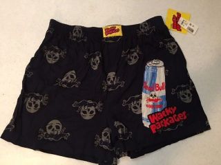 Wacky Package 2006 Clothing Dead Bull Boxers Nwt Large (36 - 38)