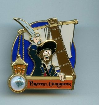 Disney Piece Of History Pirates Of The Caribbean Barbossa Artist Proof Pin Ap