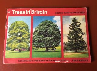 Brooke Bond Tea Card Album Trees Of Britain Full Set Of 50