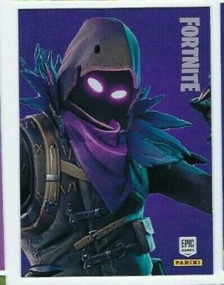 2019 Fortnite By Panini Holofoil 284 Raven Legendary Outfit