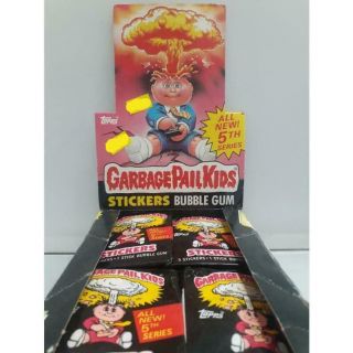 Garbage Pail Kids Series 5 Topps 1986 Trading Cards - Single Packet -