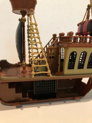 Disney Parks Mickey Mouse Pirates of the Caribbean Pirate Ship Deluxe Play Set 5