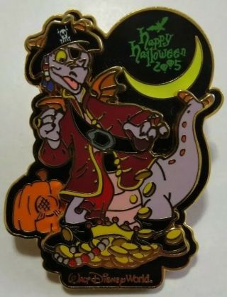 Wdw Trick Or Treat Happy Halloween 2005 Figment Pirate Costume Disney Pin Le1500