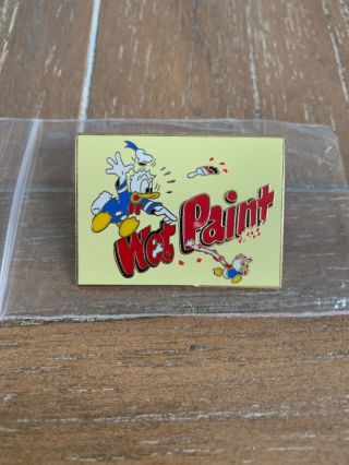 Wdw - Wet Paint - Mystery Pin - Donald Duck & Nephew - Le 1000 Disney Pin 3830