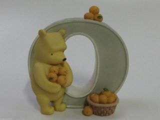 Disney Michel Classic Winnie The Pooh Alphabet Letter O Pooh Retired 65394