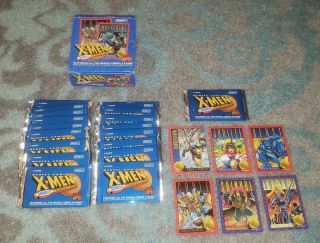 1993 Skybox Marvel X - Men Series Ii Trading Cards - 1/2 Box (18 Packs)