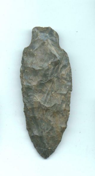 Indian Artifacts - Spear Point - Glovers Cave Site - Arrowhead