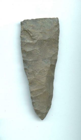 Indian Artifacts - Fine Blade - Glovers Cave Site - Arrowhead