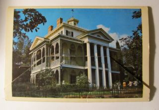 Haunted Mansion Disneyland postcard folder 12 Funtastic scenes ' 69 - ' 72 2