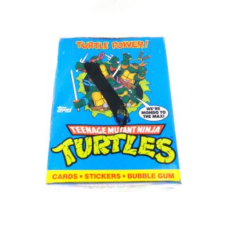 1989 Topps Teenage Mutant Ninja Turtles Tmnt Series 1 Box (48 Pack)