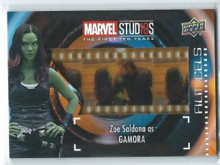 2019 Marvel Studios The First Ten Years Film Cels Fc - 14 Zoe Saldana Gamora