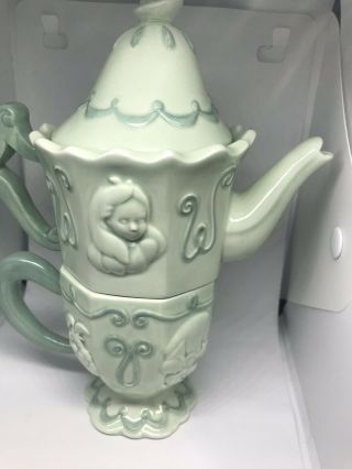 Alice In Wonderland Walt Disney China Tea For One Mad Hatter & Alice Perfect