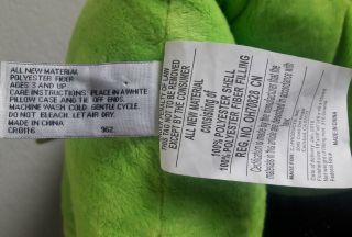 RARE DISNEY KERMIT THE FROG PILLOW PET PAL MUPPETS ADULT OWNED HTF EUC 4