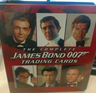 James Bond 007 Complete Trading Card Album