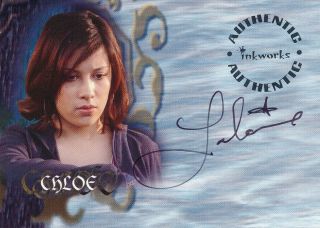 Inkworks Buffy Season 7 Autograph Trading Card A50 Lalaine As Chloe