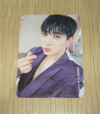 Monsta X 1st Album Repackage Shine Forever Complete Wonho Photo Card Official