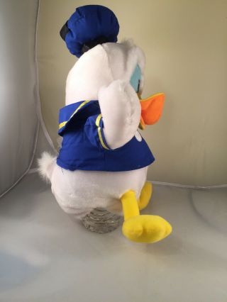 Vintage 1986 Applause Disney Donald Duck Puppet Plush Full Body 619 5
