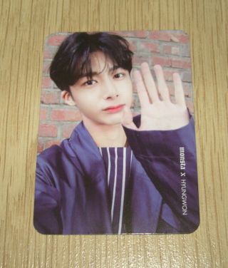 Monsta X 1st Album Repackage Shine Forever Complete Hyungwon Photo Card Official