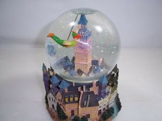 Collectible Disney Peter Pan 50th Anniversary Hallmark Musical Snow Globe