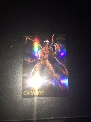 Marvel Contest Of Champions Arcade Game Card 11 “carnage” Ultra Rare