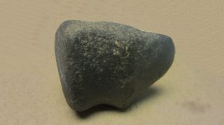Small Stone Axe Head Origin Unknown About 3x2 In Size