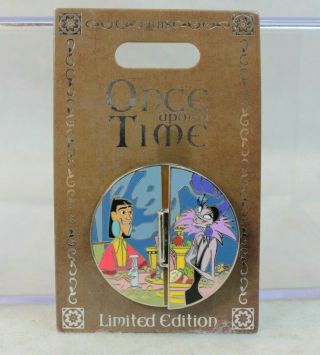 Disney Dlr Once Upon A Time Le 2000 Pin Emperors Groove Kuzco Yzma Pacha
