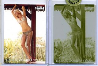 Jessica Van Der Steen 2005 Sports Illustrated Swimsuit Double Printing Plate 1/1