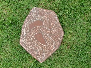 Aboriginal Slate Snake Carving