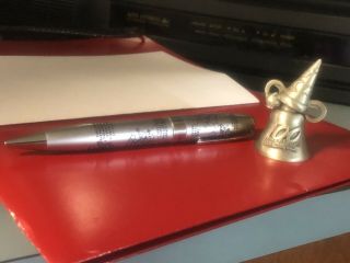 Disney Mickey Mouse Executive Pen (stapen - 4849) & Magic Hat Bell 100 Years Magic