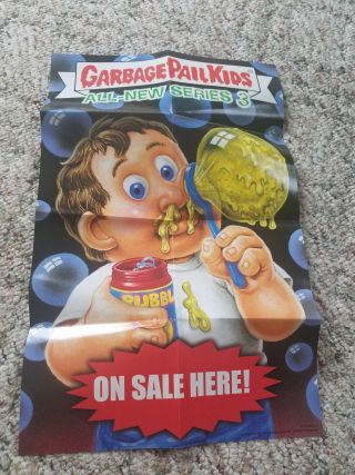 Topps Garbage Pail Kids 11 X 17 Wall Poster Gpk - All Series 3