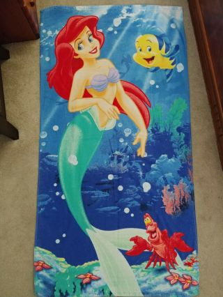 Disney The Little Mermaid Ariel Large Beach Towel