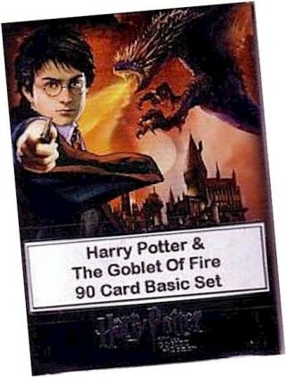 Harry Potter & The Goblet Of Fire - 90 Card Basic/base Set - Artbox 2005