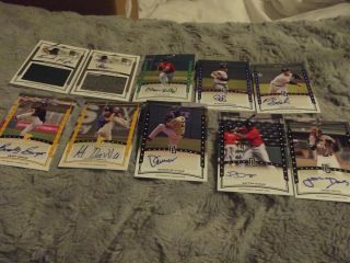 10 Autographed 2014 Leaf Perfect Game Series 2 Are Signed Game Jersey Cards