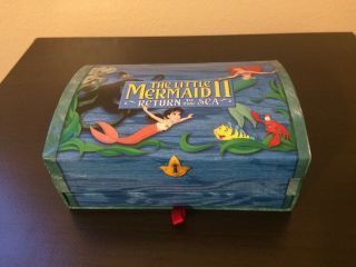 The Little Mermaid 2 Return To The Sea Jewelry Box Organizer 2000 Disney