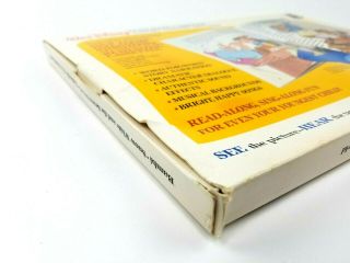 1984 Walt Disney ' s Read - Along Cassettes 4 - Story Pack Bambi Cinderella Snow White 4