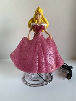Aurora Princess Disney Night Light Popcorn Lamp Sleeping Beauty Pink Dress