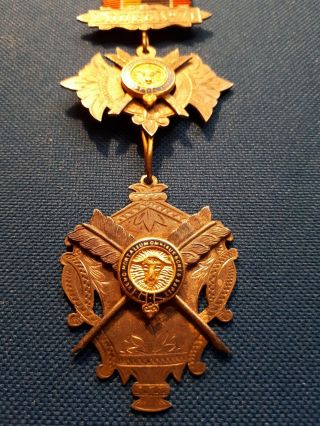 lodge medal award (Buffalo) sterling silver Modbury,  S.  Australia 1954 3