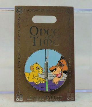 Disney Dlr Once Upon A Time Le 2000 Pin The Lion King Simba Nala Scar